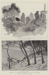 Sojourn of the Prince and Princess of Wales on the Riviera